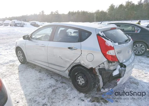 2012 Hyundai Accent Gs z USA, uszkodzony, nr VIN KMHCT5AEXCU047640